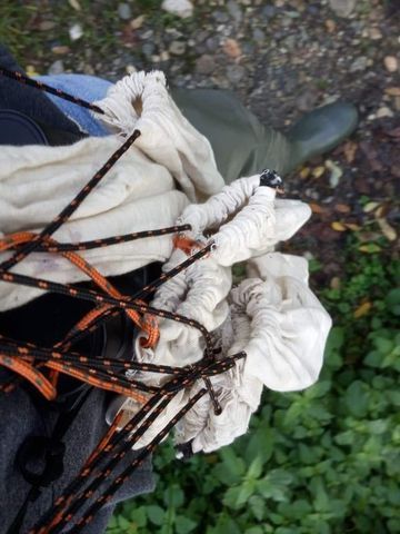 Sac en tissu pour le transport des oiseaux